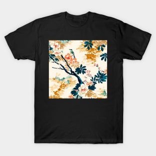 Oriental asian flower tree T-Shirt